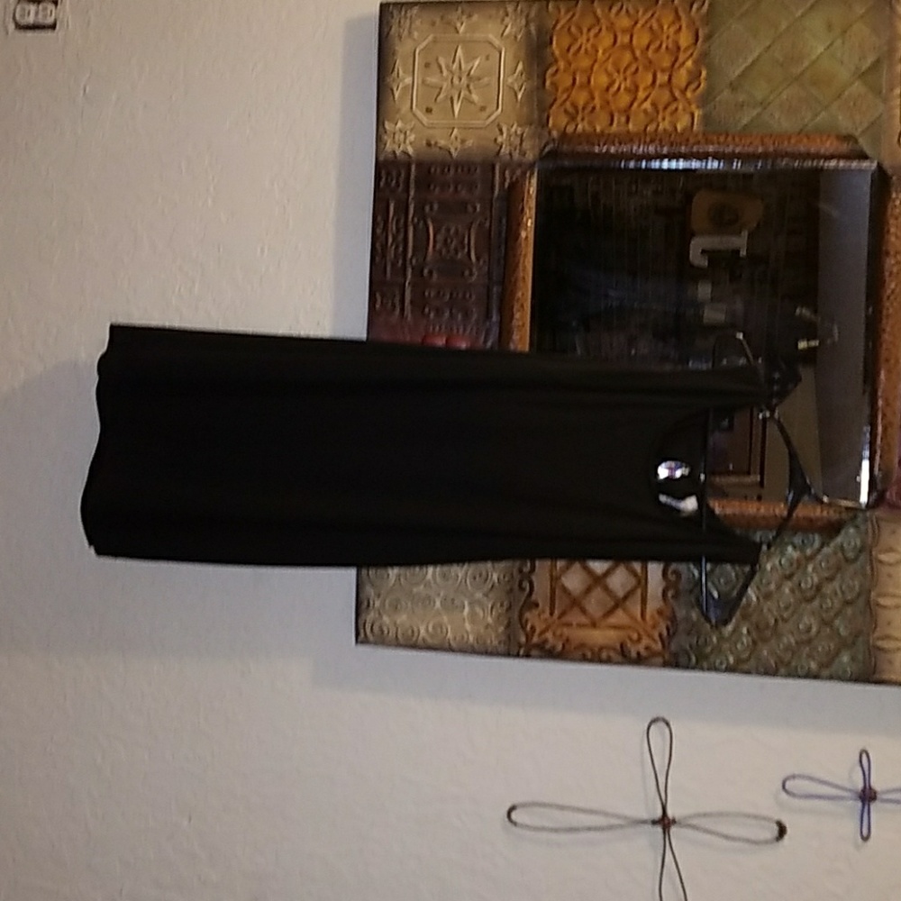 Black cocktail dress